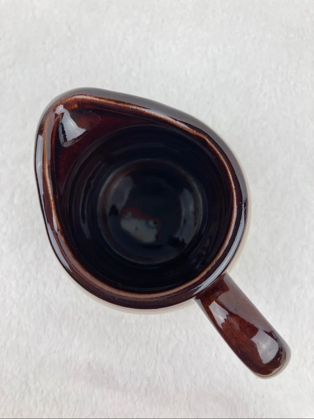 VTG Stoneware Petite Pot Belly Creamer Taiwan 3.5”